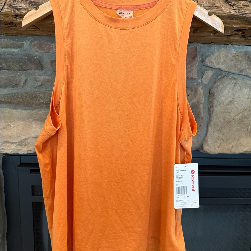 Marmot Women's Orange Mariposa Tank